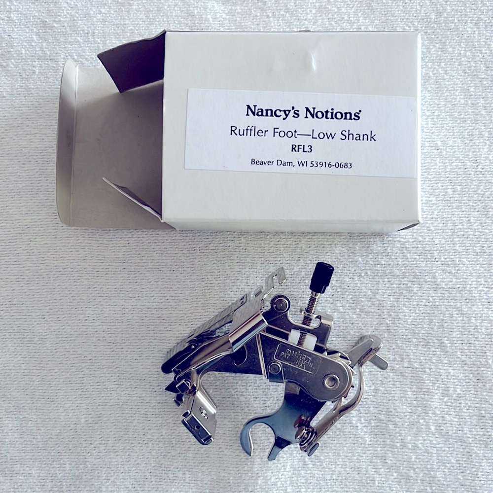 NWT Niiken Ruffler Foot Low Shank Nancy’s Notions Japan Vintage New in Box